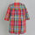 plaid autumn dress long sleeve for kids